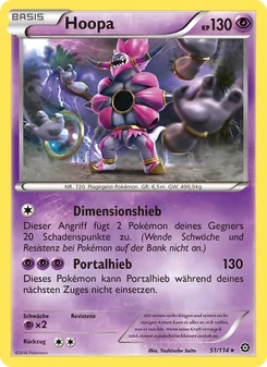 Hoopa, Dampfkessel No. 51 Normal