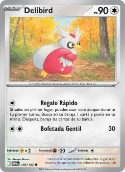 Delibird, Megaevolución Nº 105 Normal