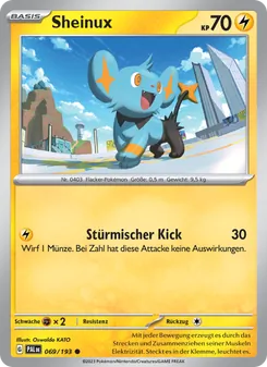 Sheinux, Entwicklungen in Paldea No. 069 Normal