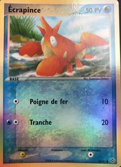 Écrapince, EX Dragon Nº 53 Normal
