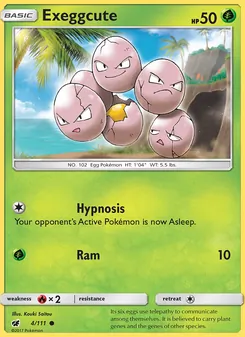 Exeggcute, Crimson Invasion No. 4