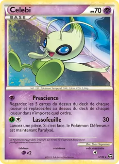 Celebi, Triomphant No. 3 Holo