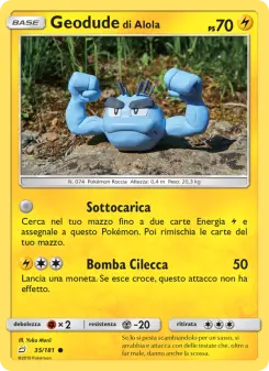Geodude di Alola, Gioco di Squadra No. 35 Normal