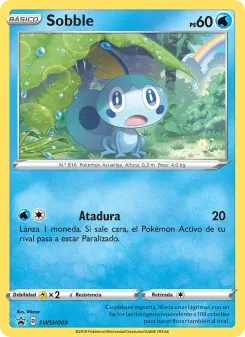 Sobble, Cartas de promoción ESES No. SWSH003