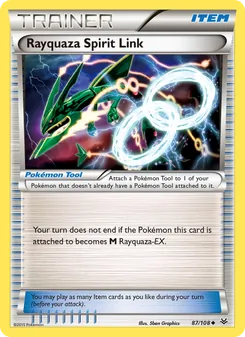 Rayquaza Spirit Link, Roaring Skies Nº 87 Normal