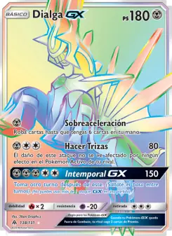 Dialga GX, Luz Prohibida Nº 138 Normal
