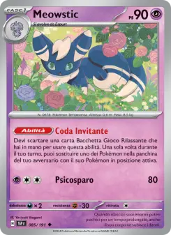 Meowstic, Scintille Folgoranti No. 085 Normal