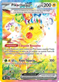 Pikachu ex, Chispas Fulgurantes No. 238 Holo