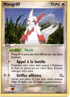 Mangriff, EX Gardiens du Pouvoir Nº 25 Normal