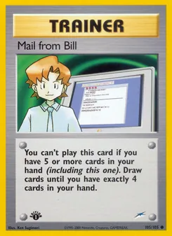 Mail from Bill, Neo Destiny Nº 105 Normal
