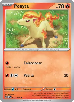 Ponyta, 151 No. 077 Normal