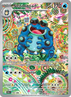 Seismitoad, Fulgor Negro No. 105 Holo