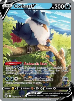 Corboss V, Stars Étincelantes Nº 162 Holo