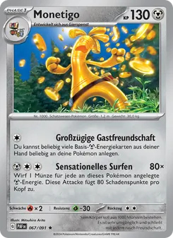 Monetigo, Paldeas Schicksale Nº 067 Holo
