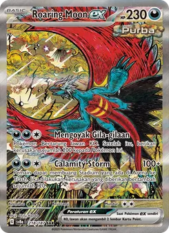 Roaring Moon ex, Festival Terastal ex Nº 218 Normal