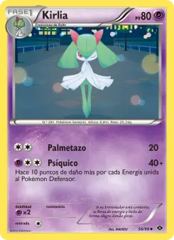 Kirlia, Próximos Destinos No. 56 Normal