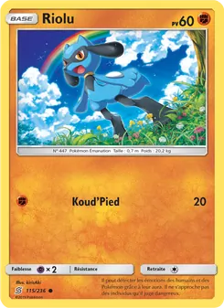 Riolu, Harmonie des Esprits No. 115 Normal