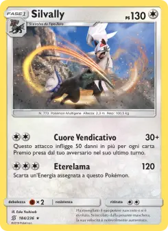 Silvally, Sintonia Mentale Nº 184 Normal