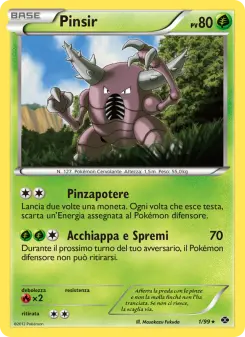 Pinsir, Destini Futuri No. 1 Normal