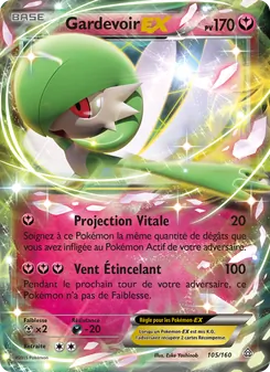 Gardevoir EX, Primo-Choc Nº 105 Normal
