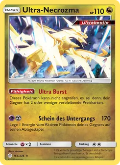Ultra-Necrozma, Welten im Wandel No. 164 Normal