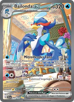 Bailonda-ex, Entwicklungen in Paldea No. 260 Holo