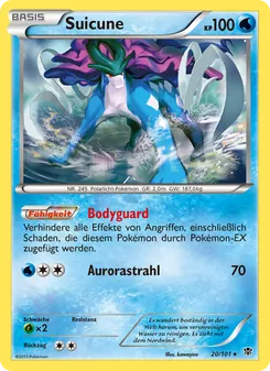 Suicune, Plasma-Blaster No. 20 Normal