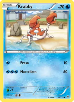 Krabby, Forze Spettrali Nº 13 Normal