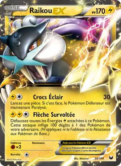 Raikou-EX, Explorateurs Obscurs Nº 38 Normal