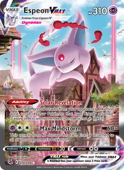 Espeon VMAX, Fusion Strike No. 270 Holo