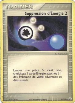 Suppression d'Énergie 2, EX Rouge Feu & Vert Feuille Nº 89 Normal