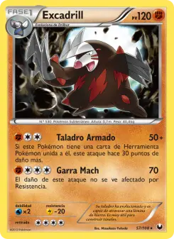 Excadrill, Oscuros Exploradores No. 57 Normal