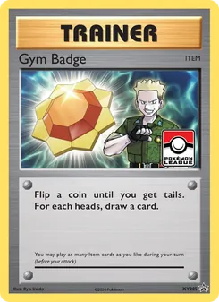 Gym Badge, XY Black Star Promos No. XY205 Normal