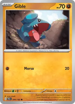 Gible, Paradosso Temporale No. 094 Normal