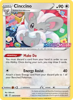 Cinccino, SWSH Black Star Promos No. SWSH009