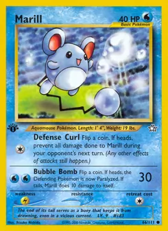 Marill, Neo Genesis Nº 66 Normal