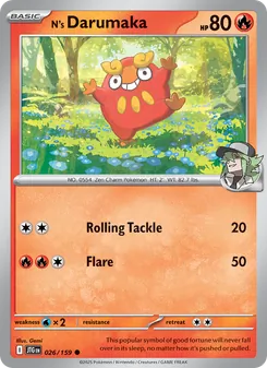 N's Darumaka, Journey Together Nº 026 Normal