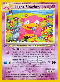 Light Slowbro, Neo Destiny Nº 51 Normal