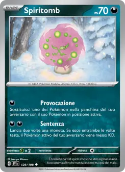 Spiritomb, Scarlatto e Violetto Nº 129 Normal