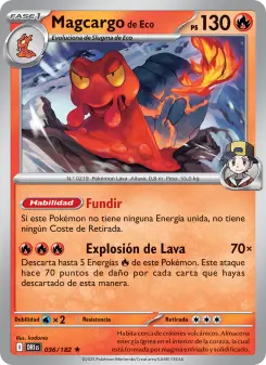 Magcargo de Eco, Rivales Predestinados No. 036 Holo
