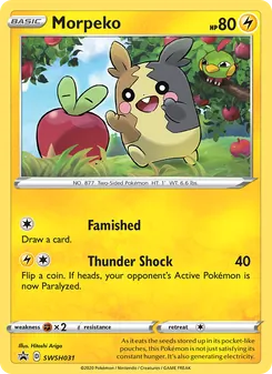 Morpeko, SWSH Black Star Promos Nº SWSH031 Holo