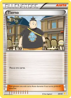 Tierno, XY trainer Kit (Pikachu Libre) Nº 20 Normal