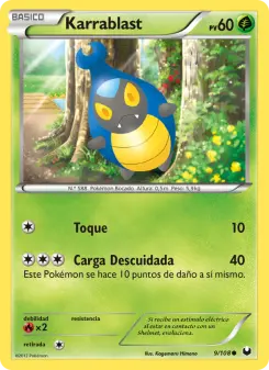 Karrablast, Oscuros Exploradores No. 9