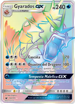 Gyarados GX, Invasione Scarlatta No. 112 Normal