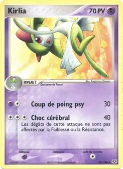 Kirlia, EX Émeraude No. 33