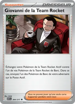 Giovanni de la Team Rocket, Héros Transcendants Nº 204 Normal