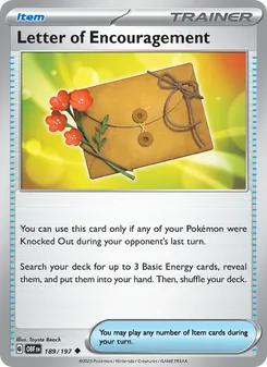 Letter of Encouragement, Obsidian Flames Nº 189 Normal