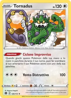 Tornadus, Astri Lucenti No. 126 Normal