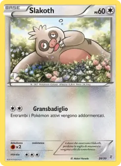 Slakoth, XY trainer Kit (Bisharp) No. 26 Normal