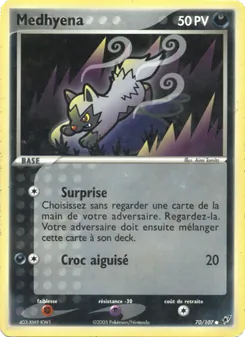 Medhyena, EX Deoxys Nº 70 Normal